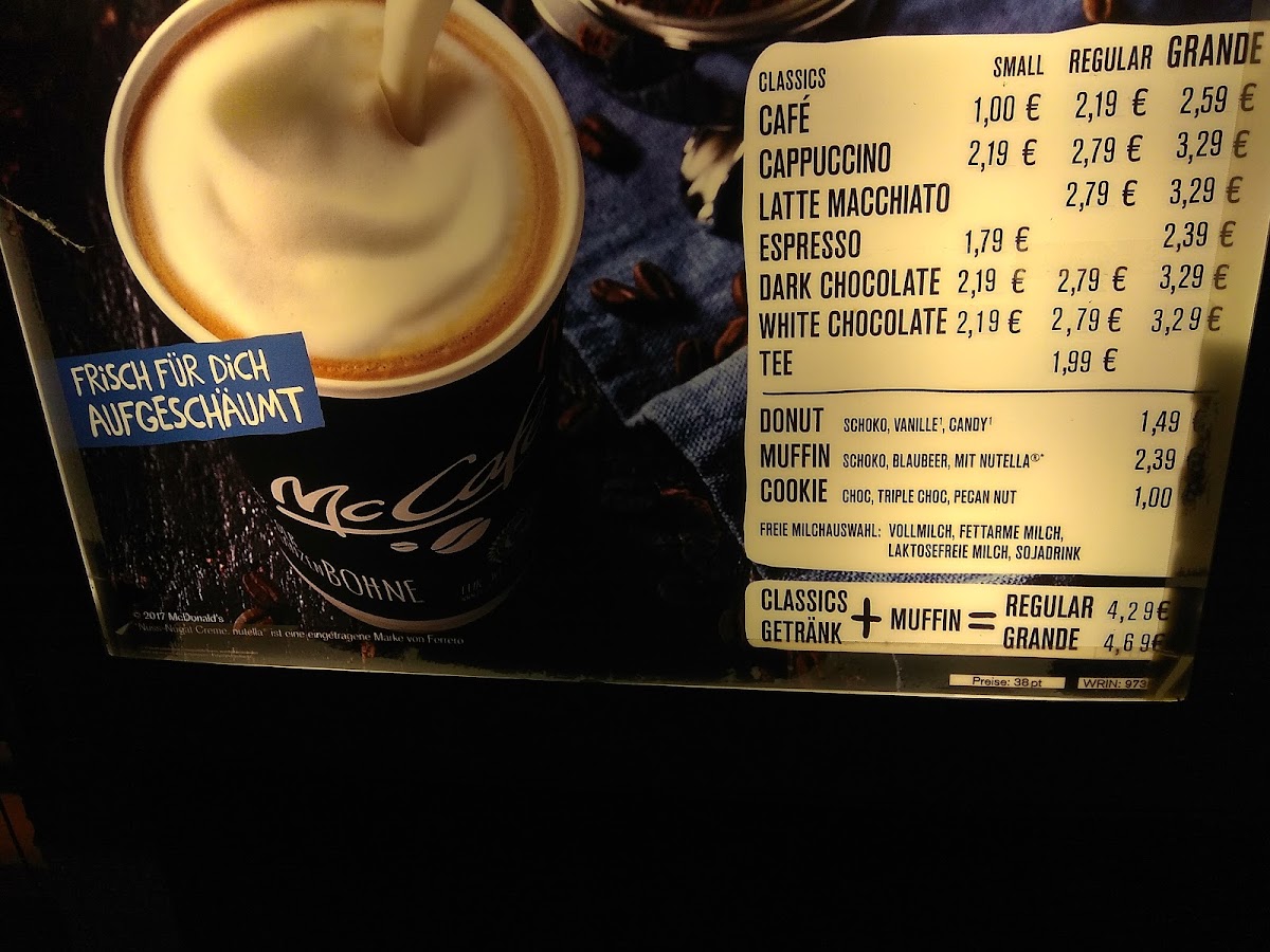 McDonald's Photo Menu 1