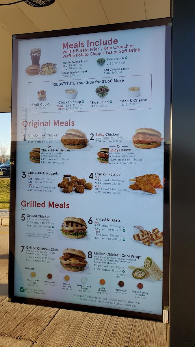 Chick-fil-A Photo Menu 1