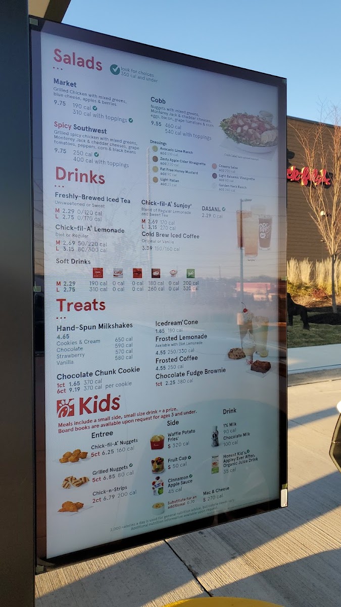 Chick-fil-A Photo Menu 2