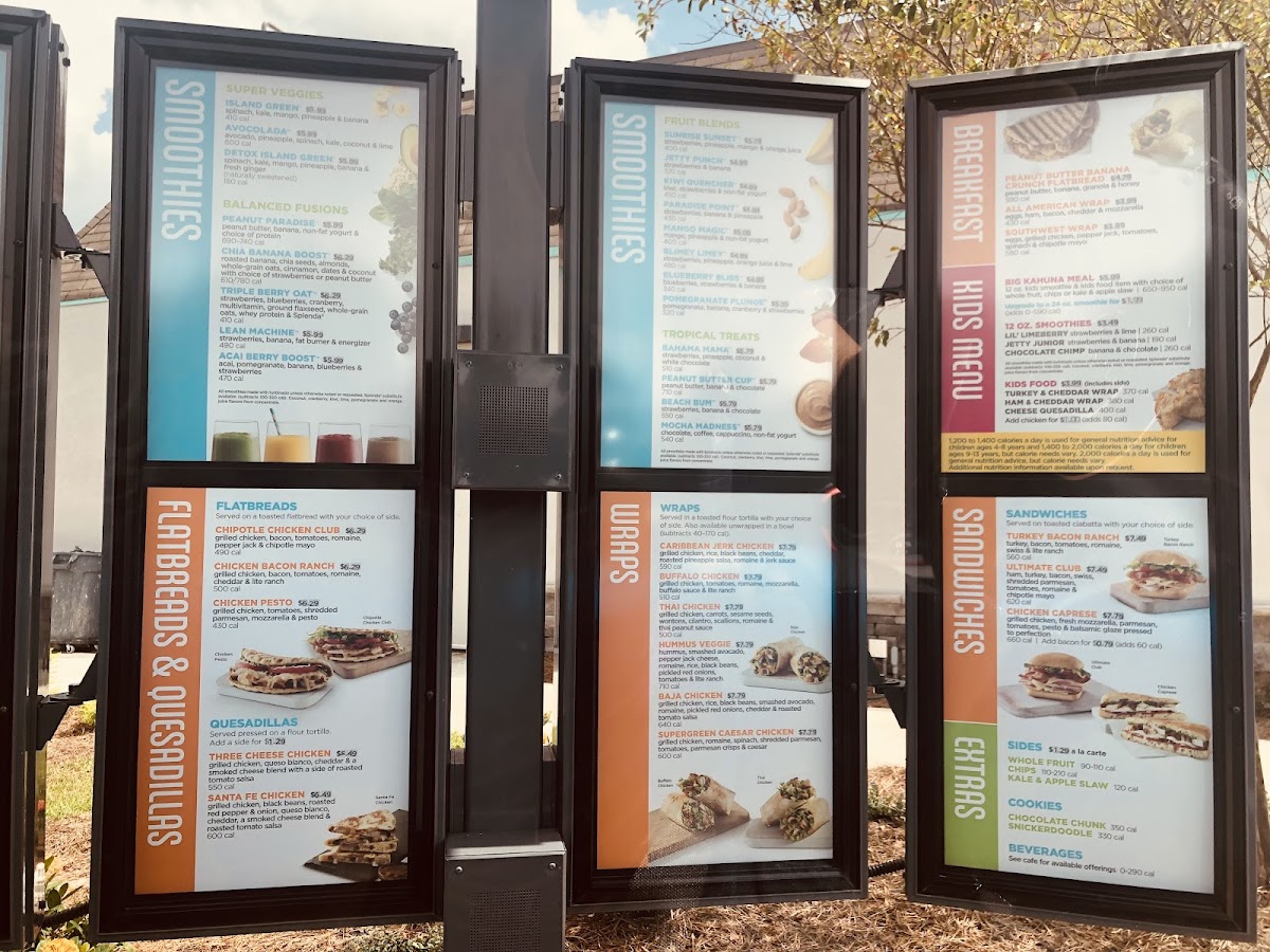 Tropical Smoothie Cafe Photo Menu 4