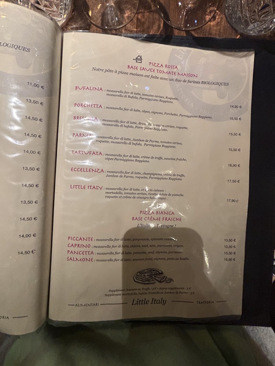 Little Italy Photo Menu 2