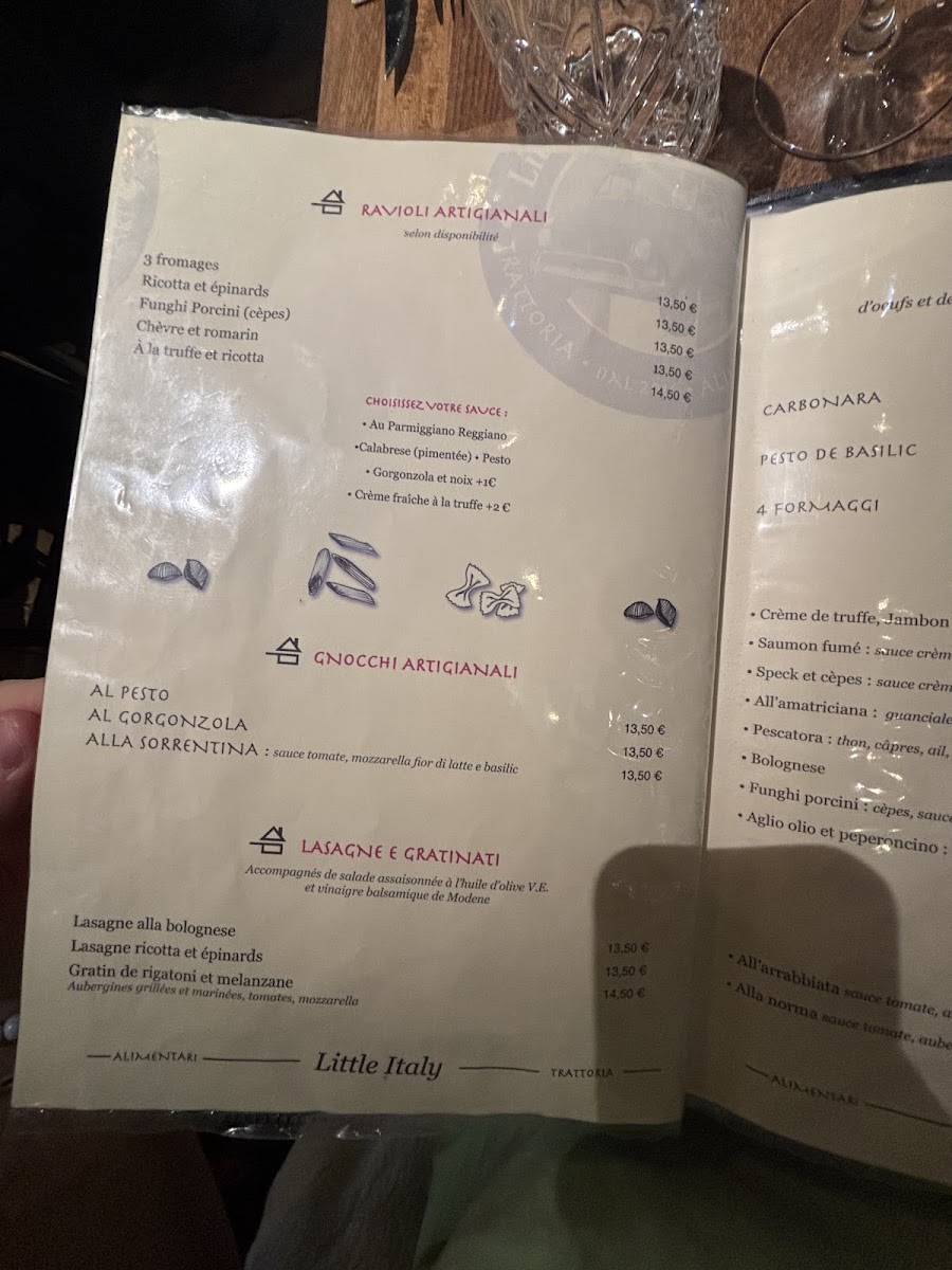 Little Italy Photo Menu 3