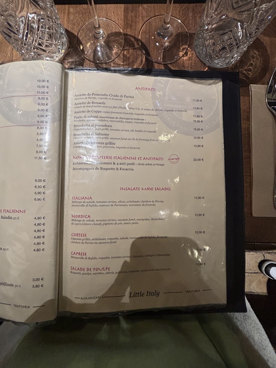 Little Italy Photo Menu 4