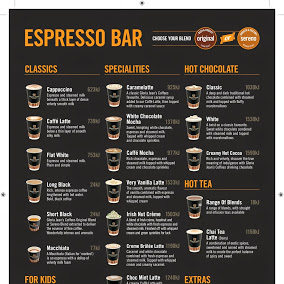 Gloria Jean's Coffees Photo Menu 4