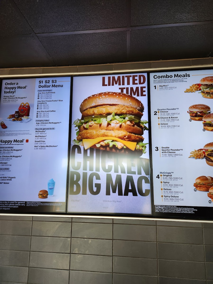 McDonald's Photo Menu 3