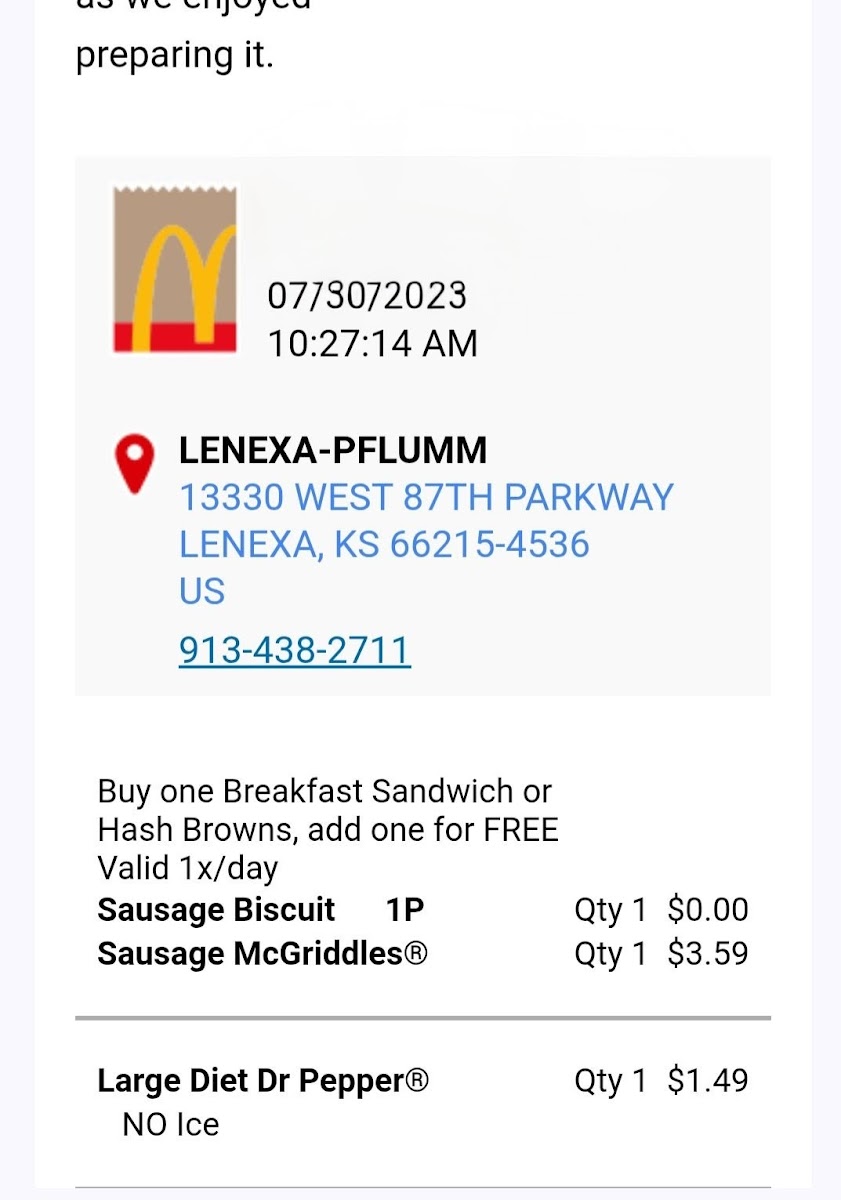 McDonald's Photo Menu 4