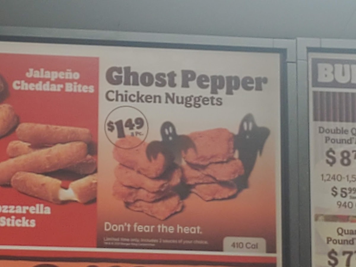 Burger King Photo Menu 2