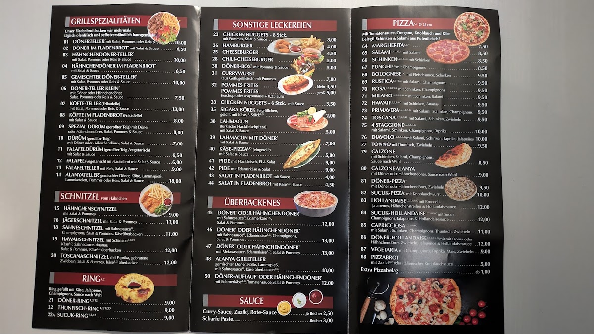 Alanya-Grill - Salzgitter Photo Menu 1