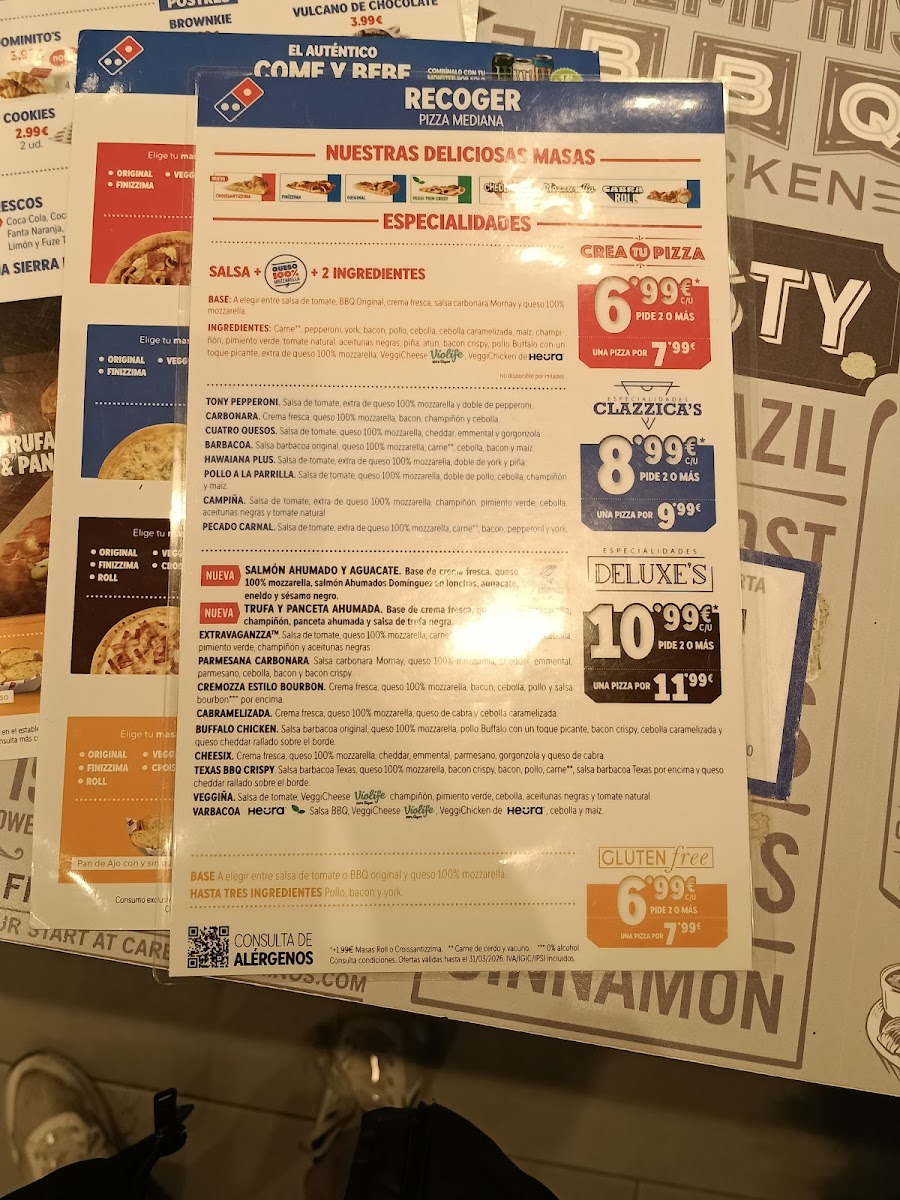 Domino's Pizza Photo Menu 4
