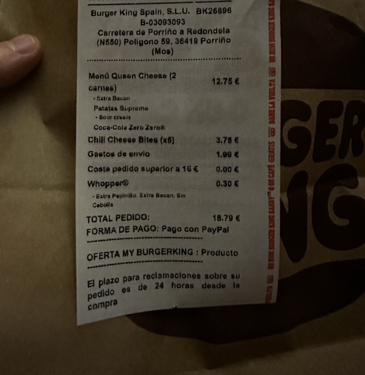 Burger King Photo Menu 4