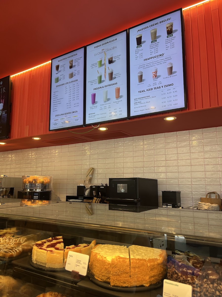 Starbucks Photo Menu 2