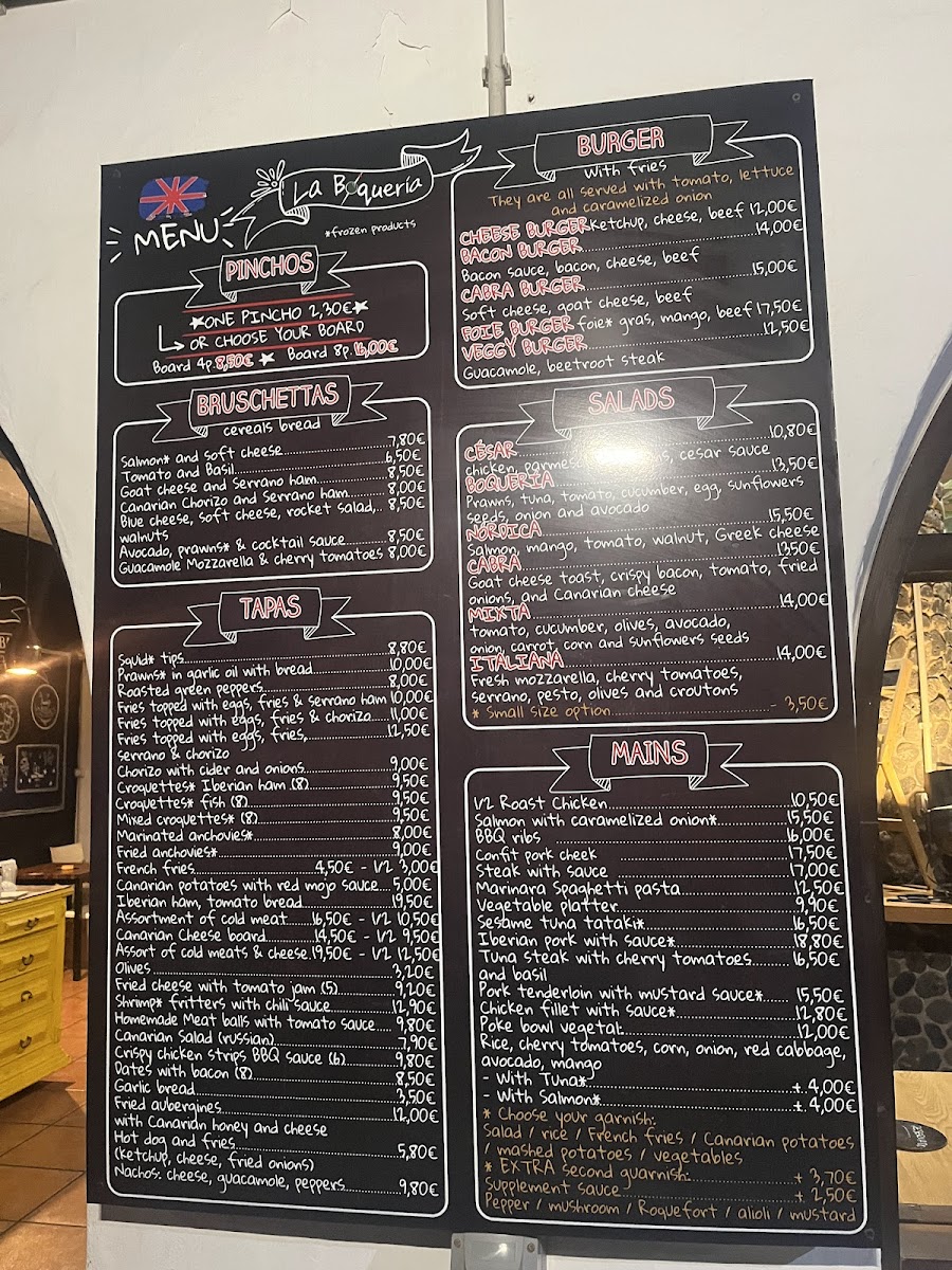 Restaurante La Boqueria Photo Menu 7
