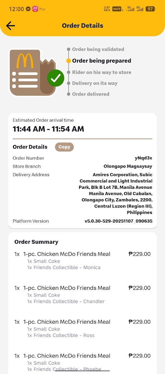 McDonald's Photo Menu 2