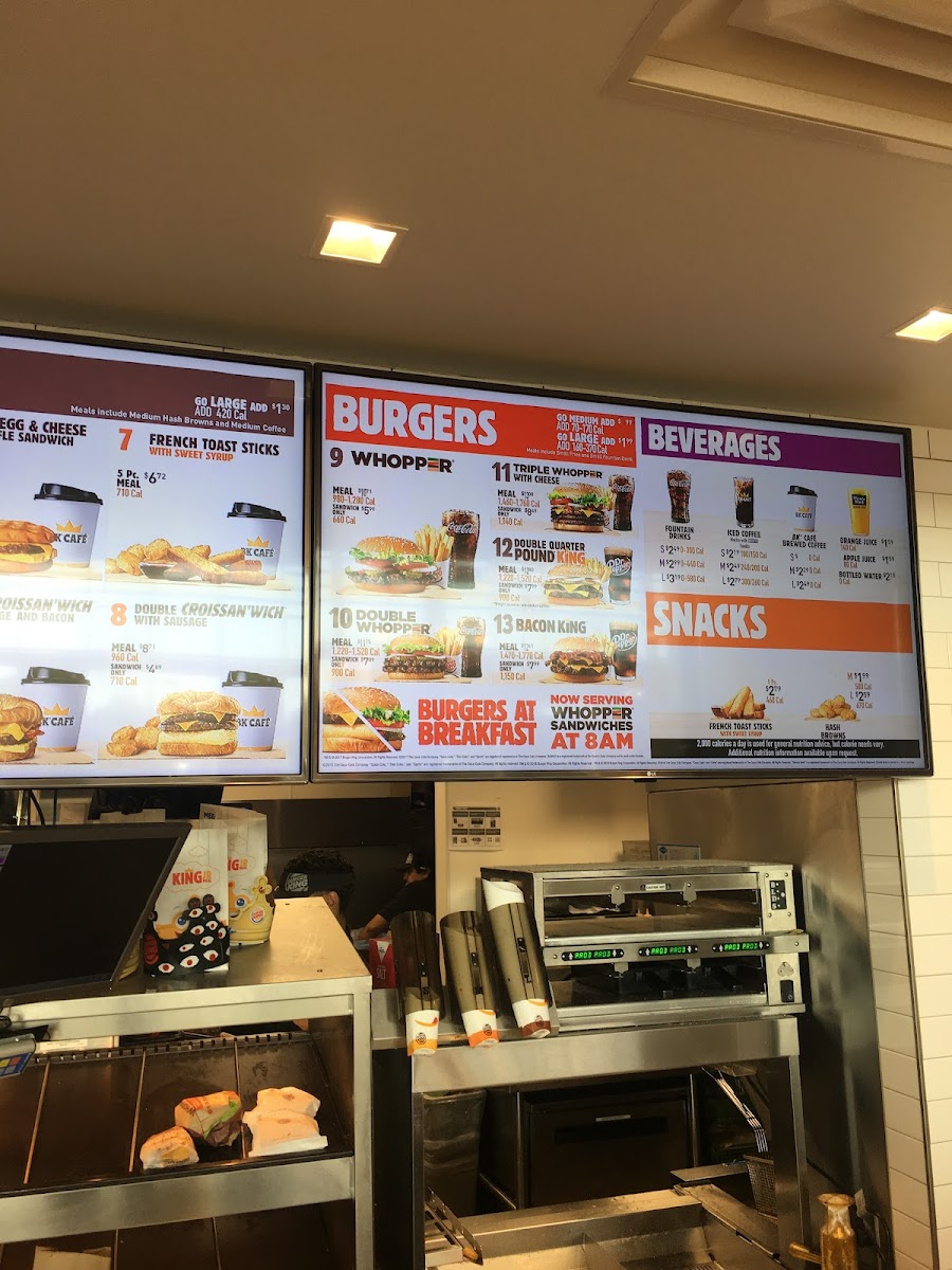 Burger King Photo Menu 3