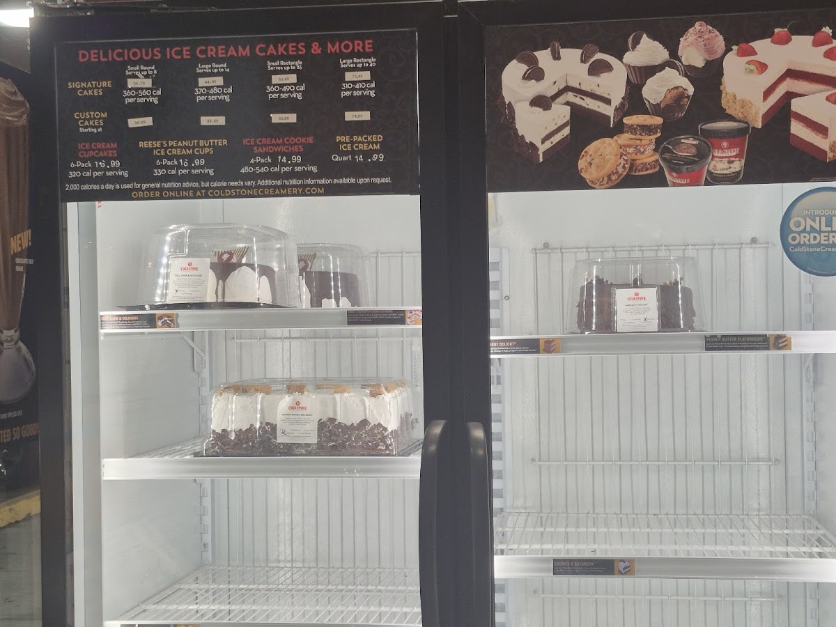 Cold Stone Creamery Photo Menu 4