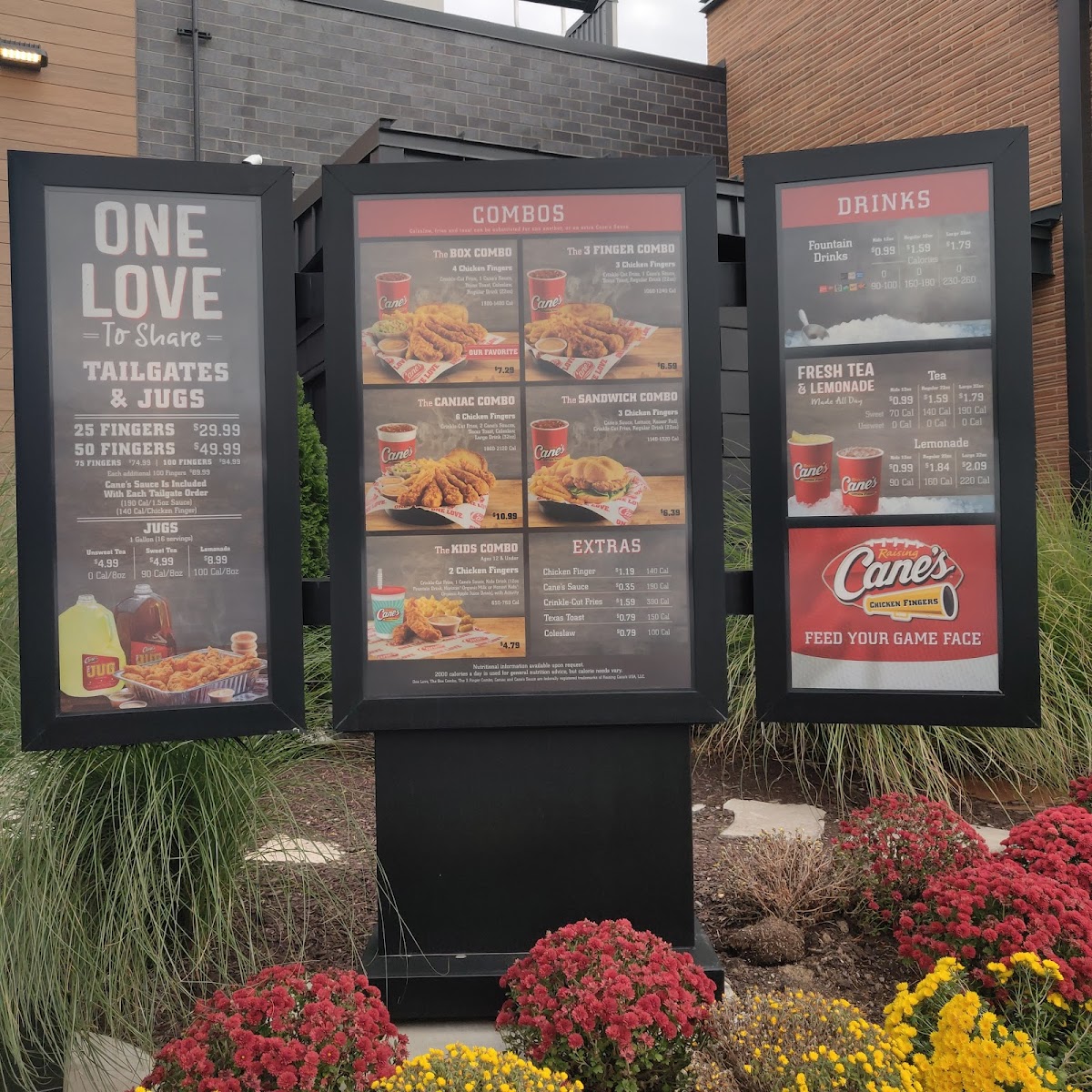 Raising Cane's Chicken Fingers Photo Menu 3