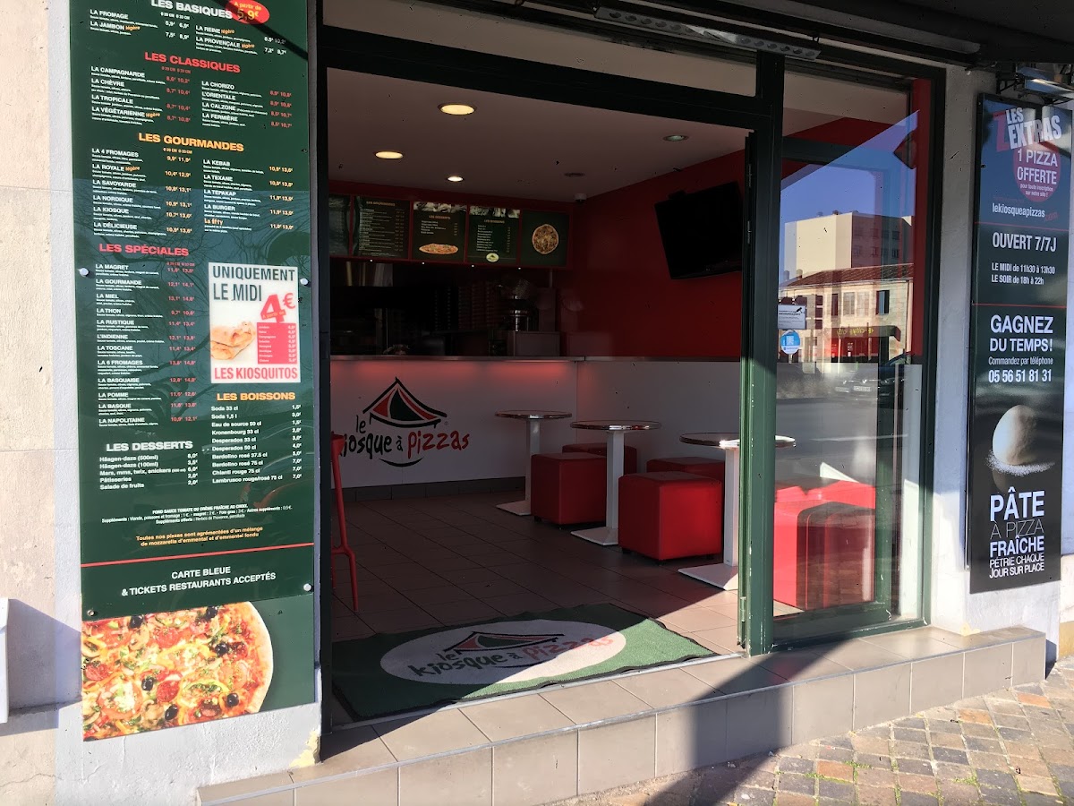 Le kiosque à pizzas Photo Menu 4