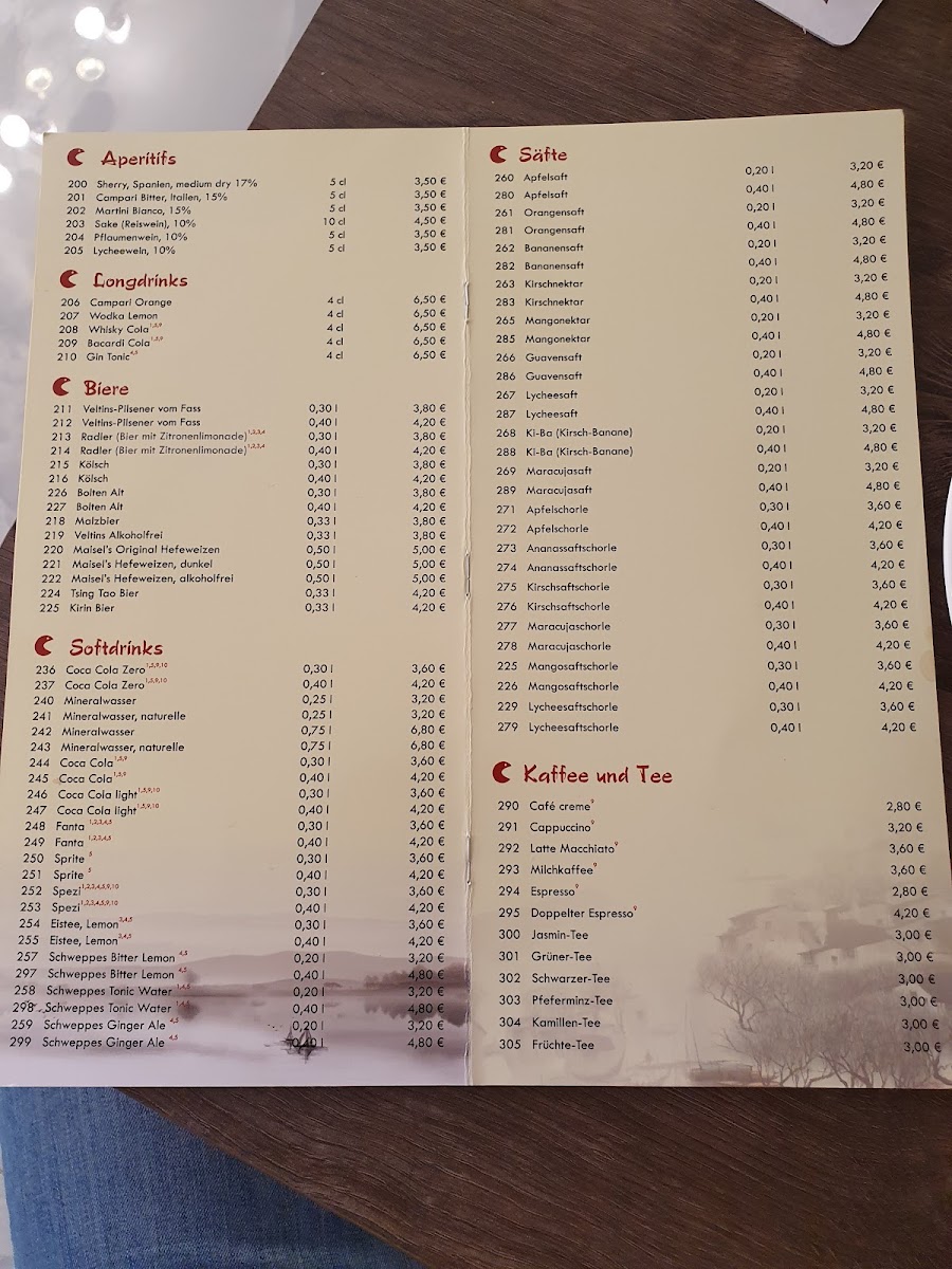 Shao Photo Menu 1