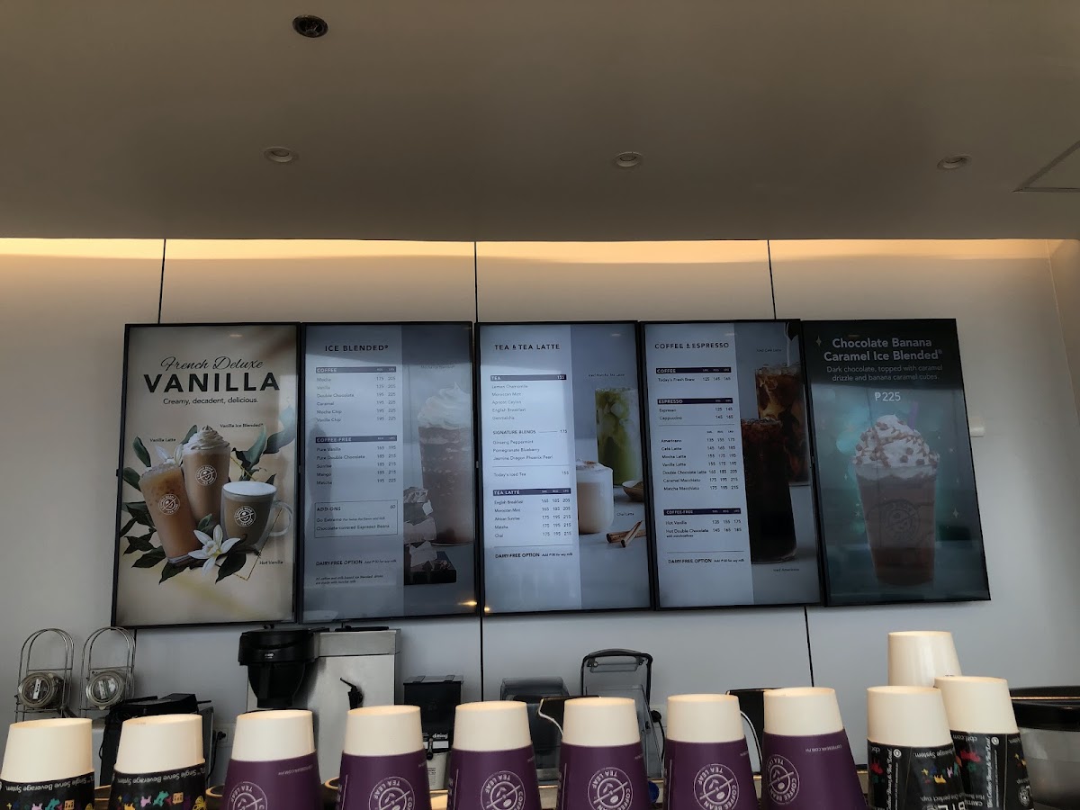 The Coffee Bean & Tea Leaf Photo Menu 4