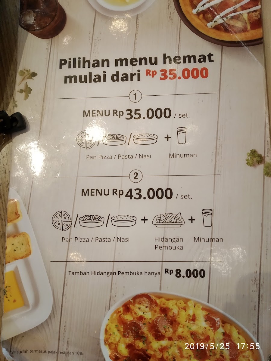 Pizza Hut Restoran Photo Menu 10