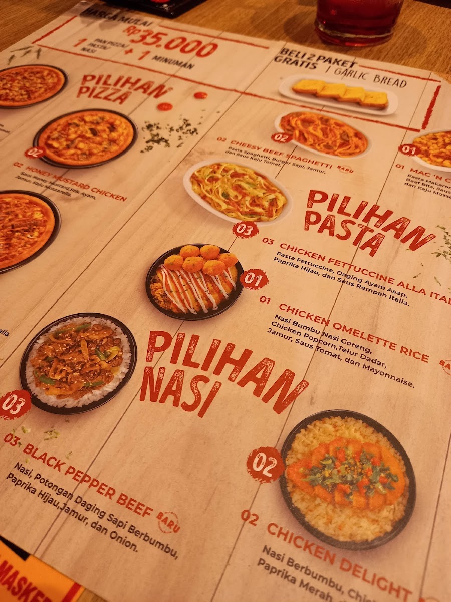 Pizza Hut Restoran Photo Menu 9