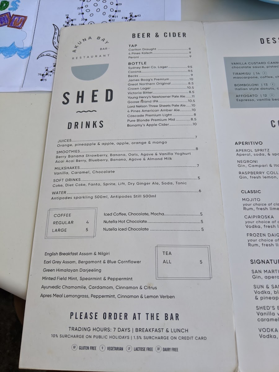 Shed Photo Menu 4