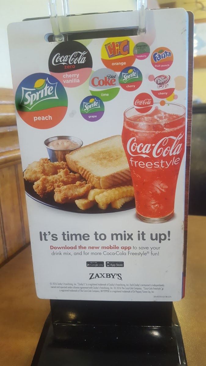 Zaxby's Chicken Fingers & Buffalo Wings Photo Menu 7