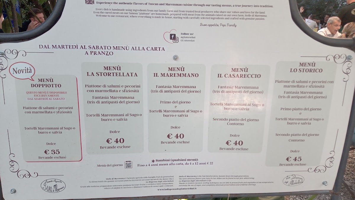 Gli Attortellati Photo Menu 2