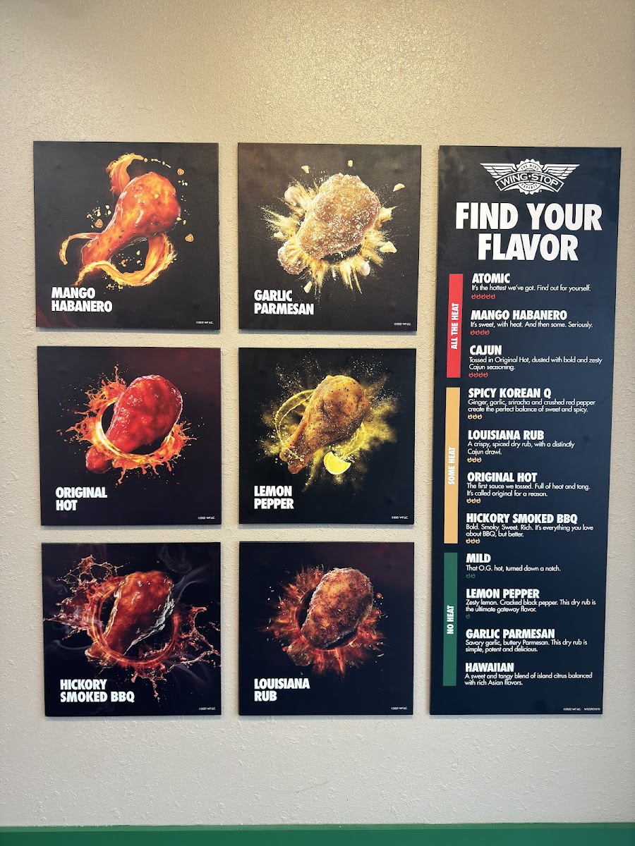 Wingstop Photo Menu 1
