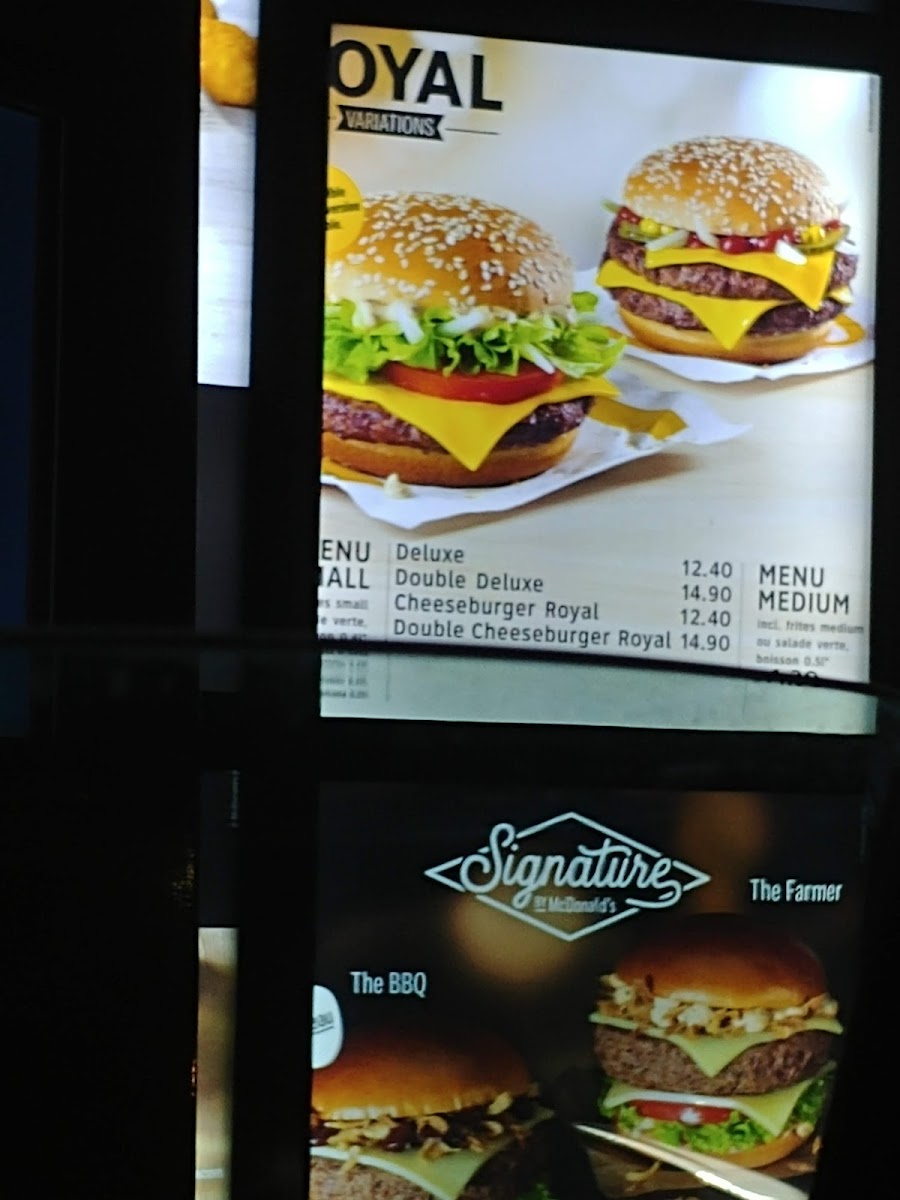 McDonald's Photo Menu 1