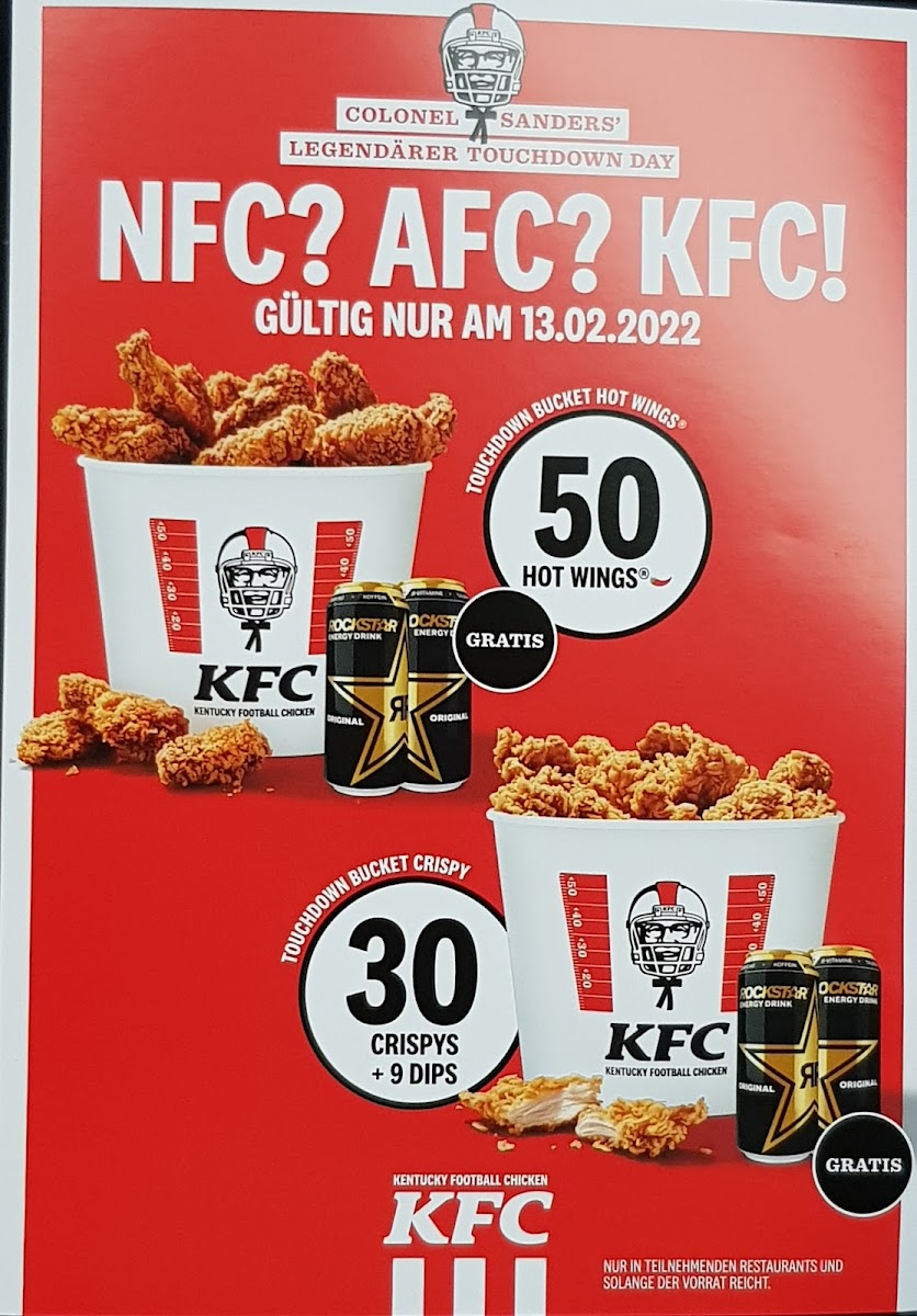 Kentucky Fried Chicken Photo Menu 4