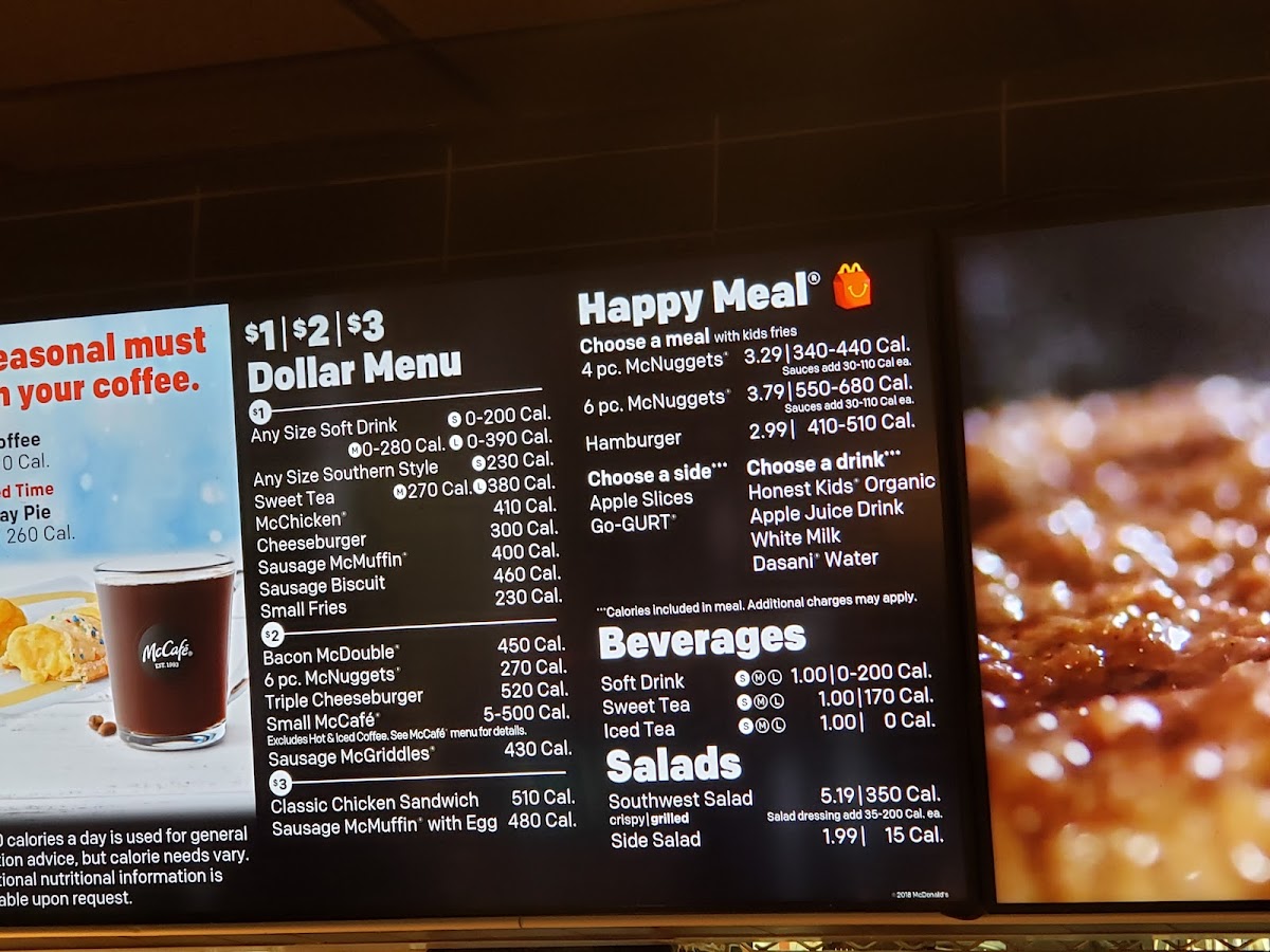 McDonald's Photo Menu 2