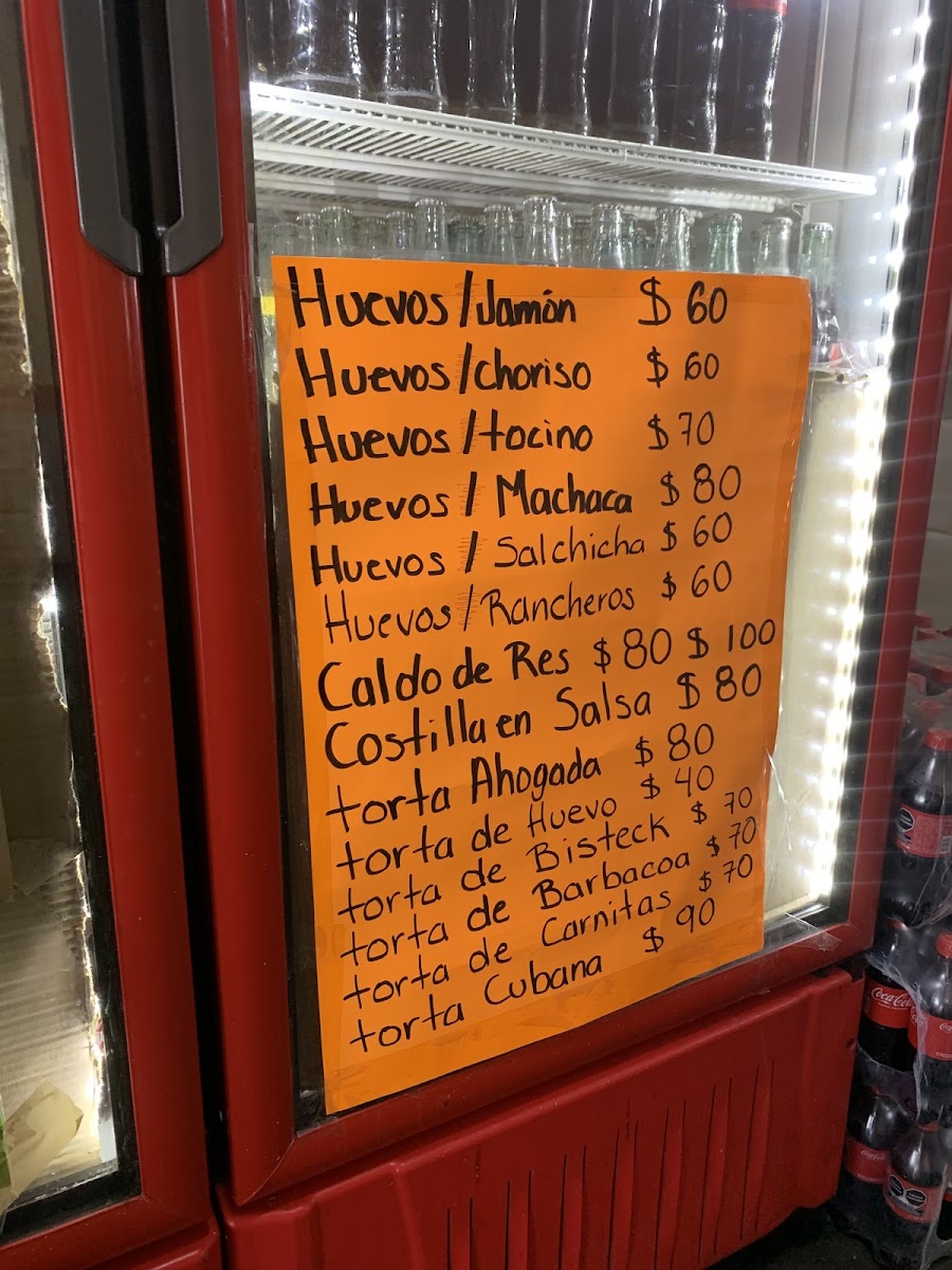 La Tapatia Photo Menu 1