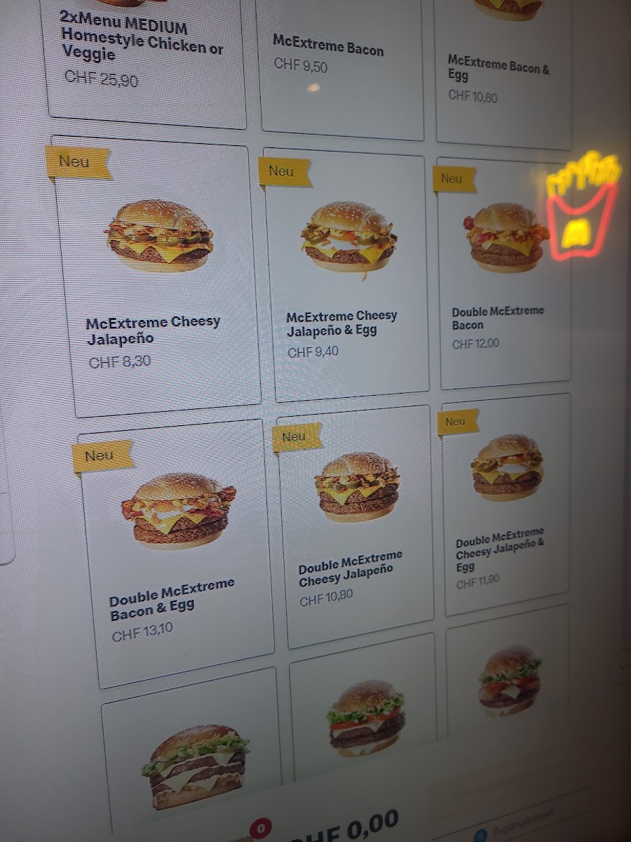 Burger King Photo Menu 3