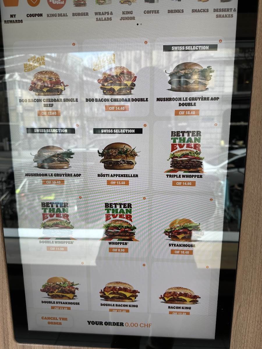 Burger King Photo Menu 5