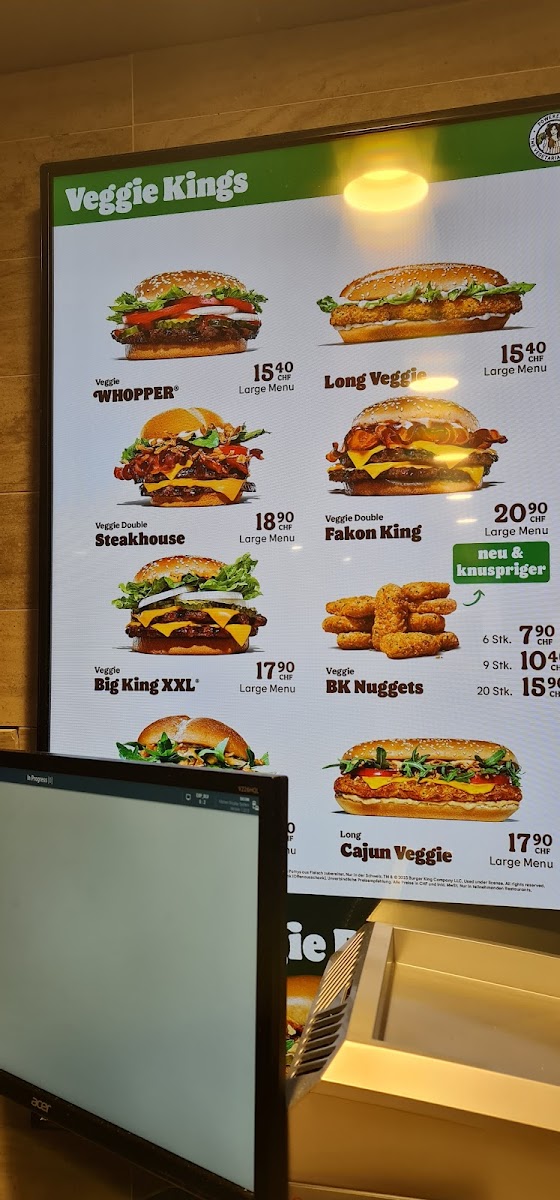 Burger King Photo Menu 8