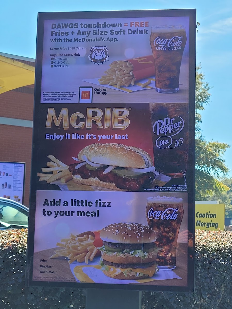 McDonald's Photo Menu 2