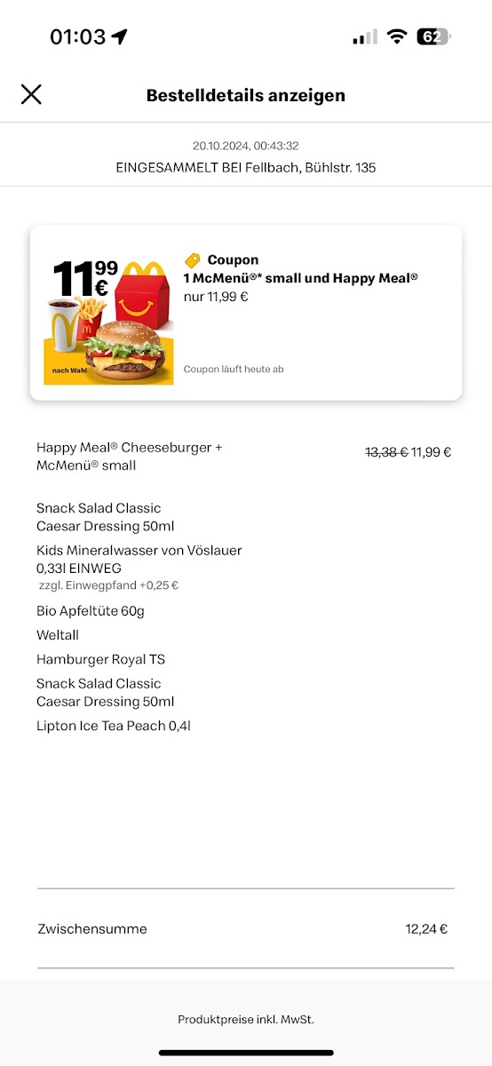 McDonald's Photo Menu 3