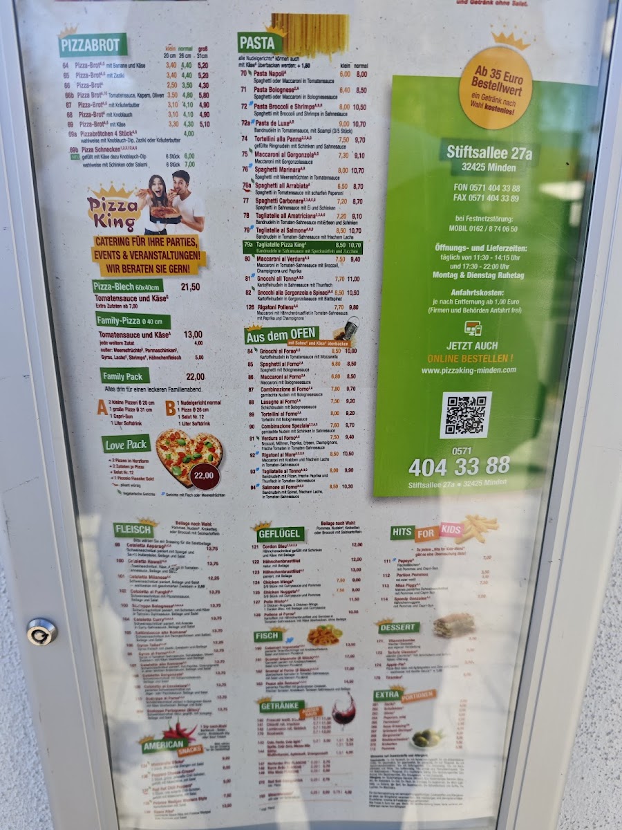 Pizza King Photo Menu 2