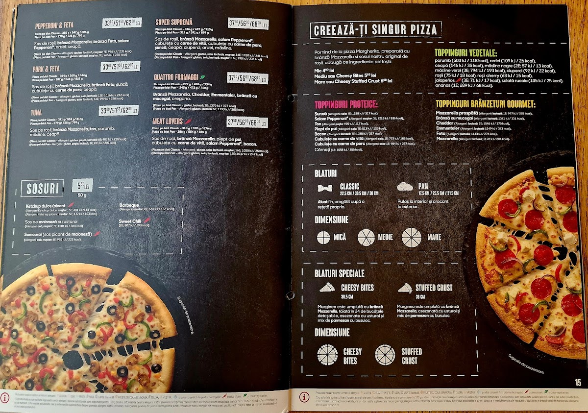 Pizza Hut Photo Menu 2