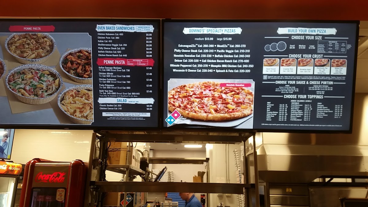 Domino's Pizza Photo Menu 3