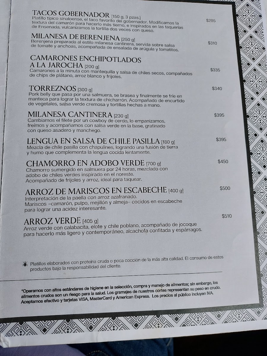 Cantina La 20 | WTC Photo Menu 3