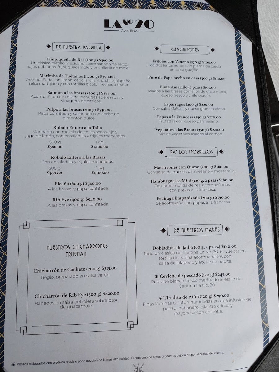 Cantina La 20 | WTC Photo Menu 4