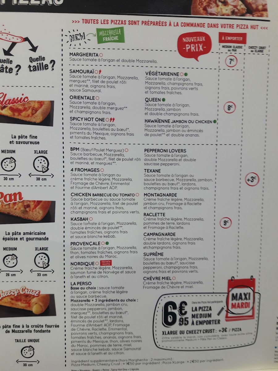 Pizza Hut Photo Menu 3