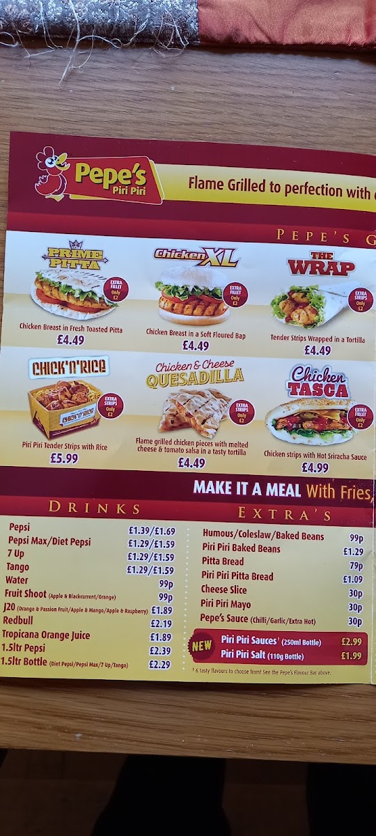Pepe's Photo Menu 5