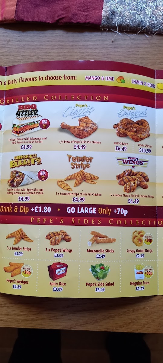 Pepe's Photo Menu 9
