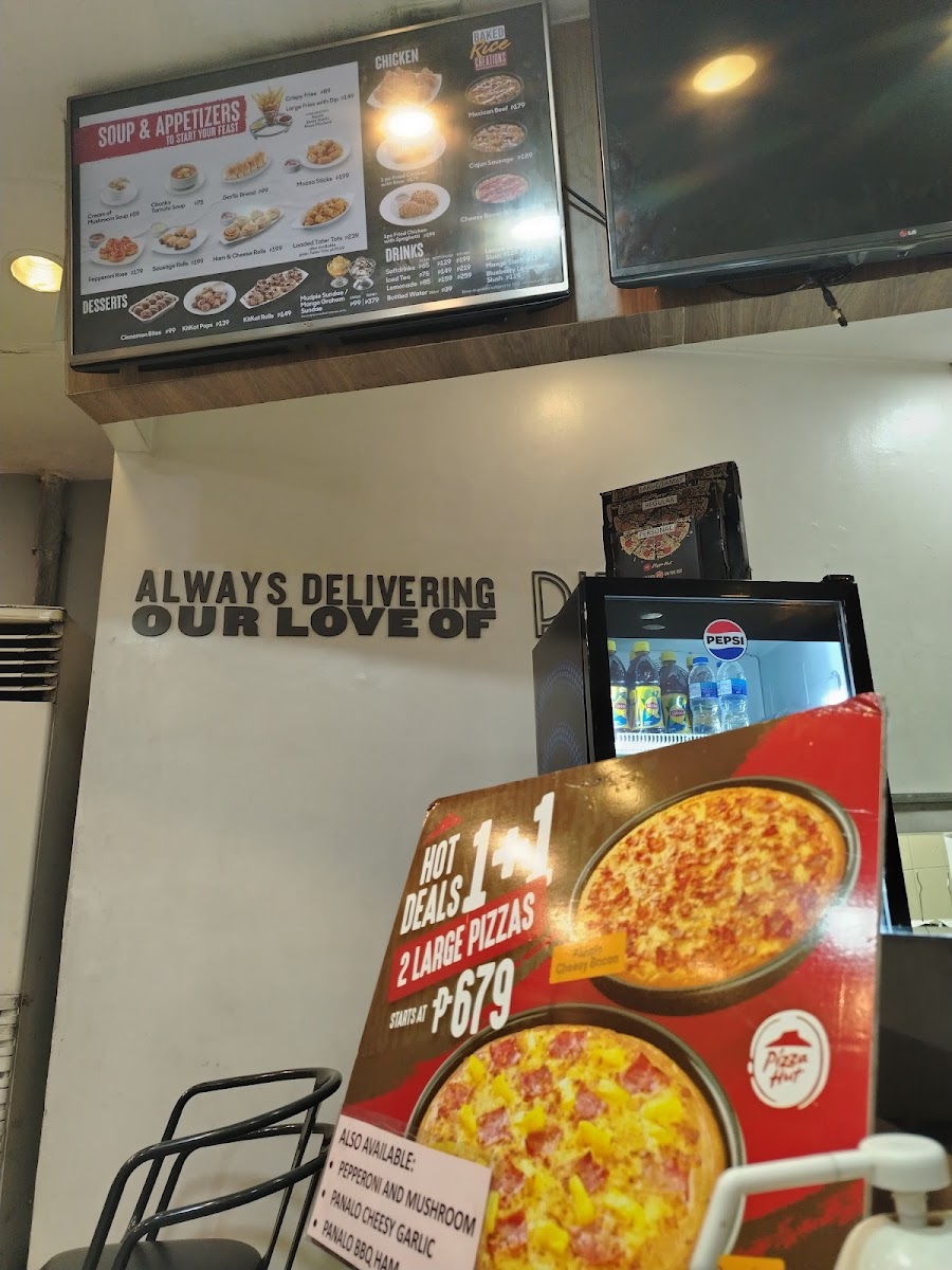 Pizza Hut Photo Menu 1