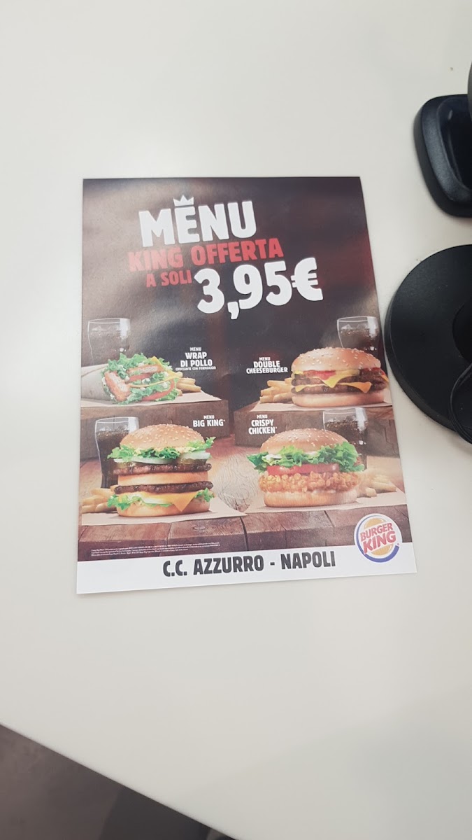Burger King Photo Menu 3