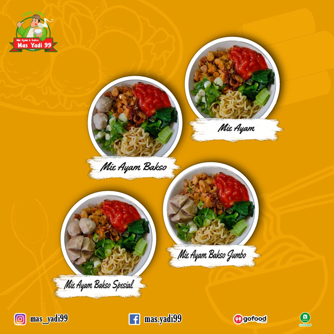 Mie Ayam Bakso Mas Yadi 99 Photo Menu 3