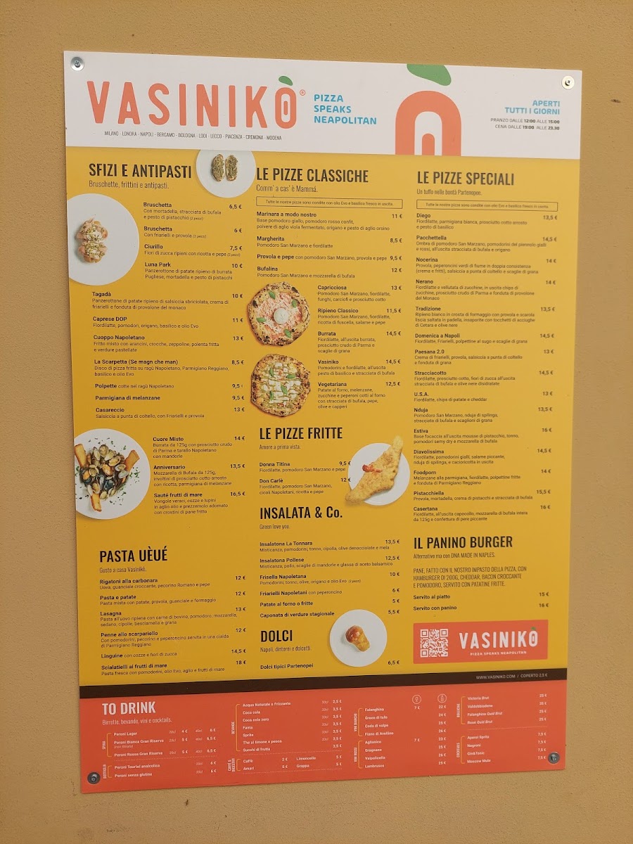 Vasinikó Photo Menu 1